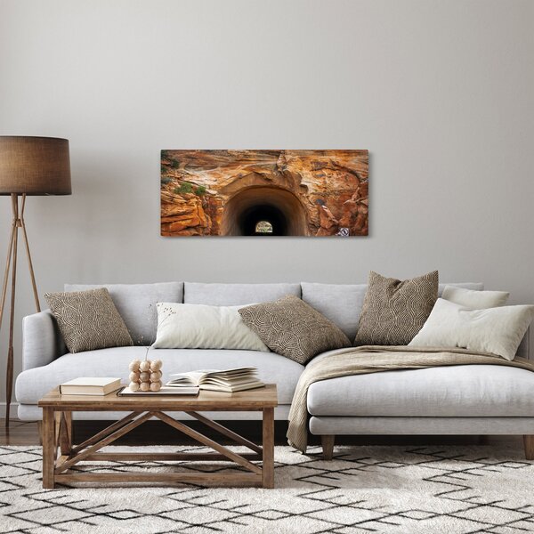 Kép - alagút a sziklaban (120x50 cm)