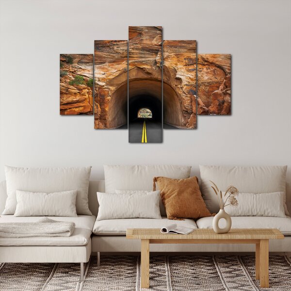 Kép - alagút a sziklaban (150x105 cm)