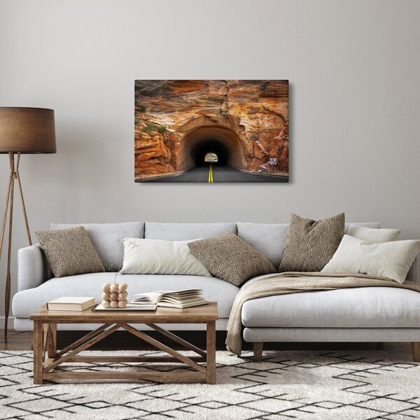 Kép - alagút a sziklaban (90x60 cm)