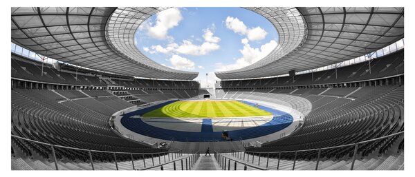 Kép - futballstadion (120x50 cm)