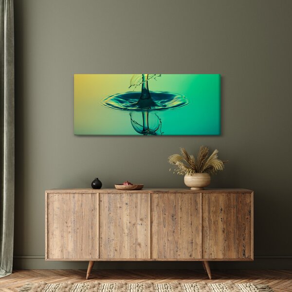 Vízcseppek képe (120x50 cm)