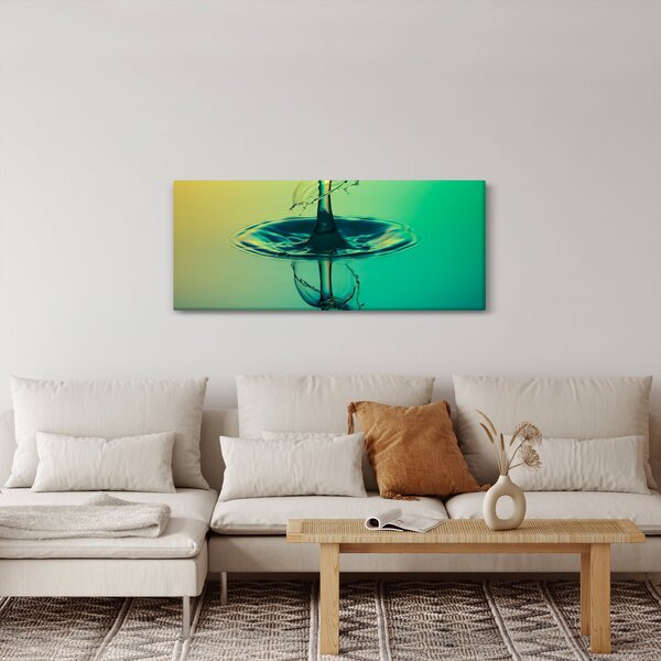 Vízcseppek képe (120x50 cm)