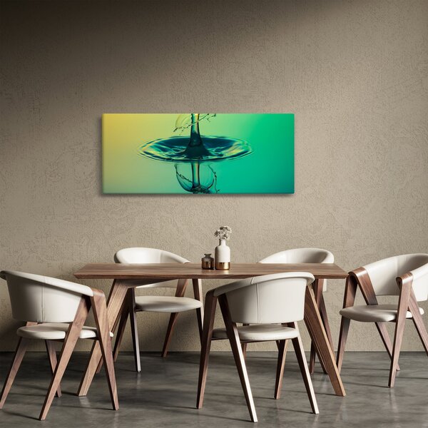 Vízcseppek képe (120x50 cm)