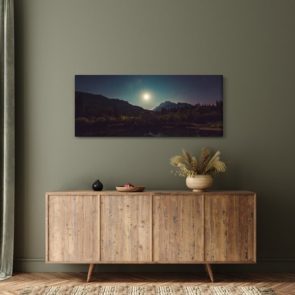 Kép - éjszakai égbolt (120x50 cm)