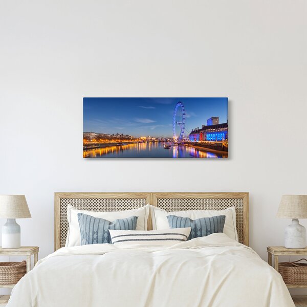 London Eye képe (120x50 cm)