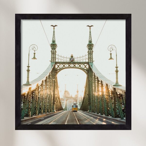 Liberty Bridge Sunset - falikép keretben | artbridge