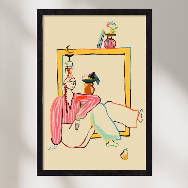 HOLIDAYS AT HOME - falikép keretben | artbridge