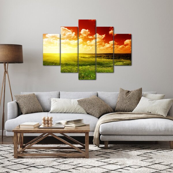 Nyári rét képe (150x105 cm)