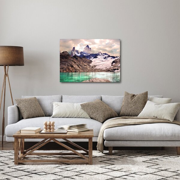 Hegyi tó képe (70x50 cm)