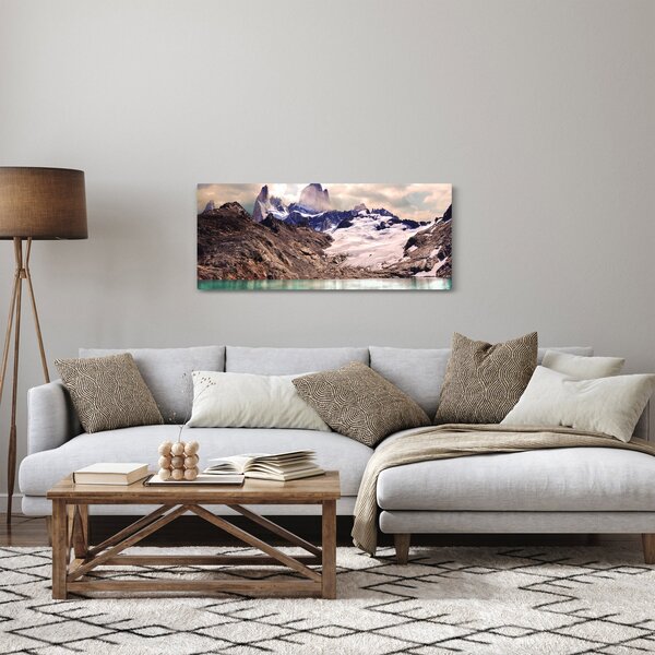 Hegyi tó képe (120x50 cm)