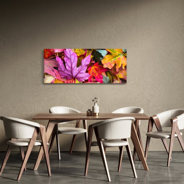 Kép - őszi levelek (120x50 cm)