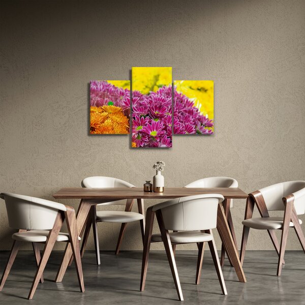 Rózsaszín virág képe (90x60 cm)