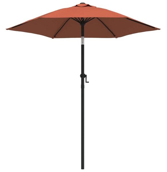 VidaXL Napernyő - Alumínium - Terrakotta - 200 cm