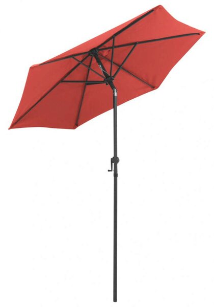 VidaXL Napernyő - Alumínium - Terrakotta - 200 cm