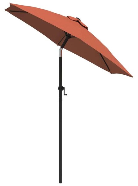 VidaXL Napernyő - Alumínium - Terrakotta - 200 cm