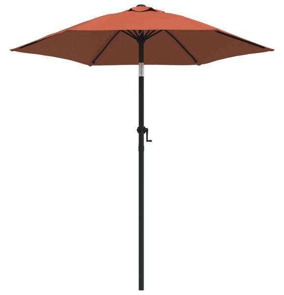VidaXL Napernyő - Alumínium - Terrakotta - 200 cm