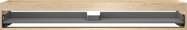 Mexen Box-A mosdó alatti szekrénytest 160 cm, 1 fiók, tölgy - 91AX0-1600-235-1-81