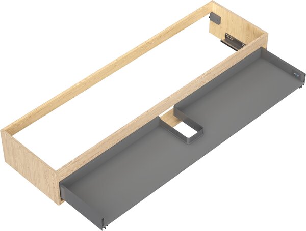 Mexen Box-A mosdó alatti szekrénytest 160 cm, 1 fiók, tölgy - 91AX0-1600-235-1-81