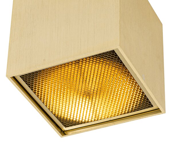 Design spotlámpa arany - Box Honey