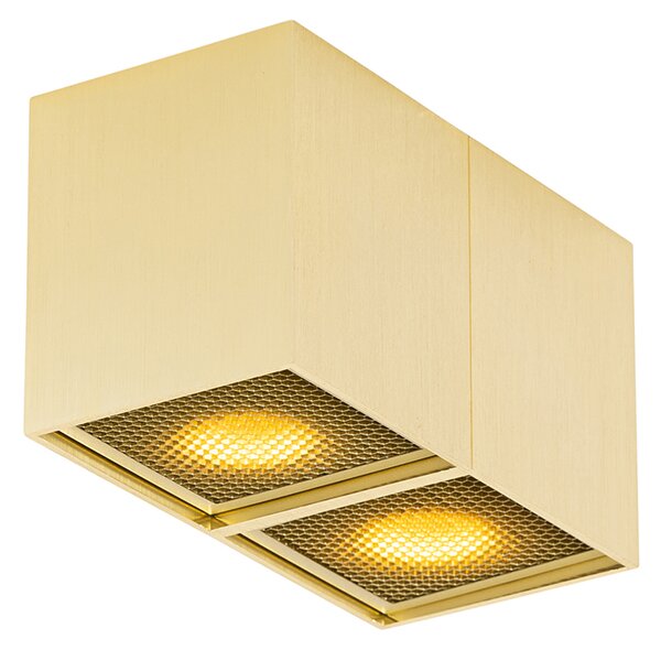 Design spotlámpa arany 2-lámpás - Qubo Honey