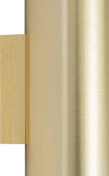 Design fali lámpa arany kerek 2-lámpás - Sab Honey