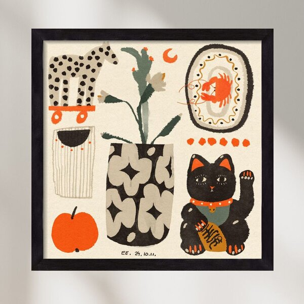 Japan memories - falikép keretben | artbridge