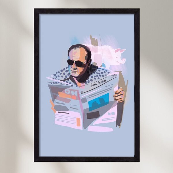 Sopranos - falikép keretben | artbridge