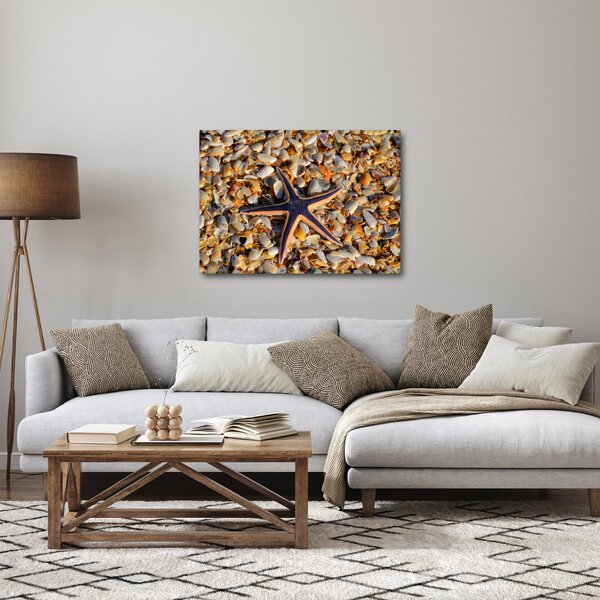 Egy tengeri csillag képe (70x50 cm)