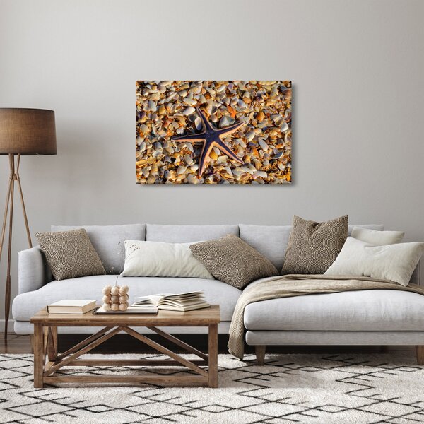 Egy tengeri csillag képe (90x60 cm)