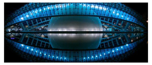 Egy kép a futballstadionról (120x50 cm)