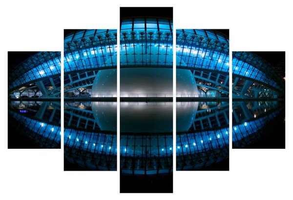 Egy kép a futballstadionról (150x105 cm)