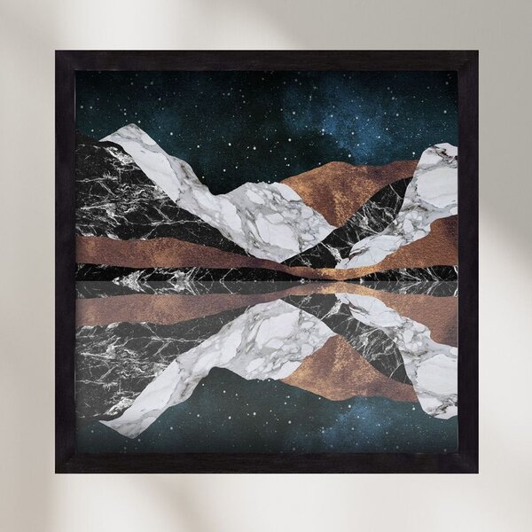 Landscape Mountains - falikép keretben | artbridge