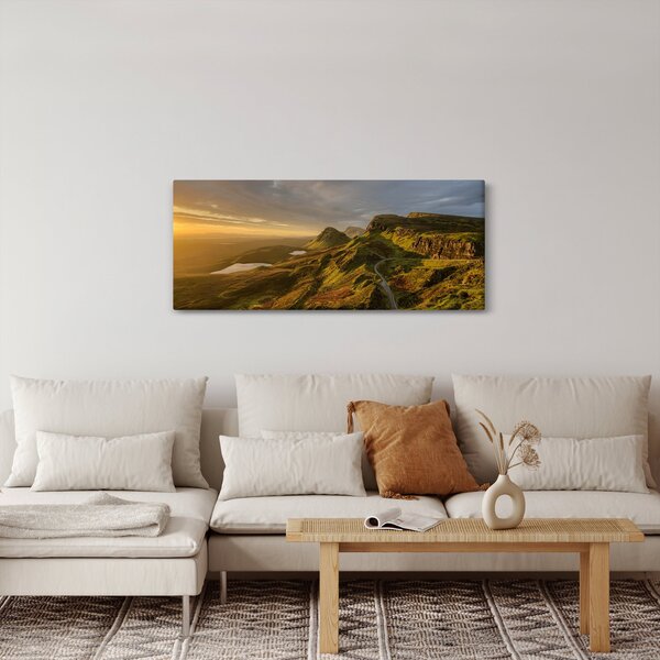 A hegység képe (120x50 cm)