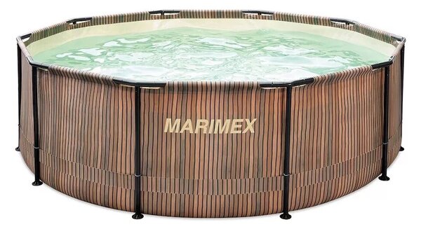 Marimex Florida medence 3,05 x 0,91 m szkimmerrel – TEAK minta
