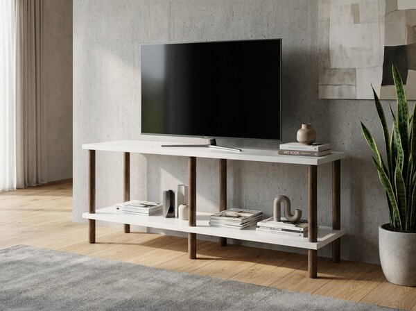 TV szekrény SOLE 90 cm, fehér
