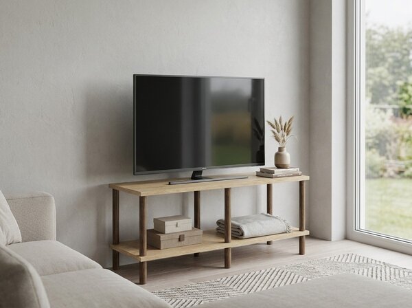 TV állvány SOLE 90 cm, sonoma tölgy