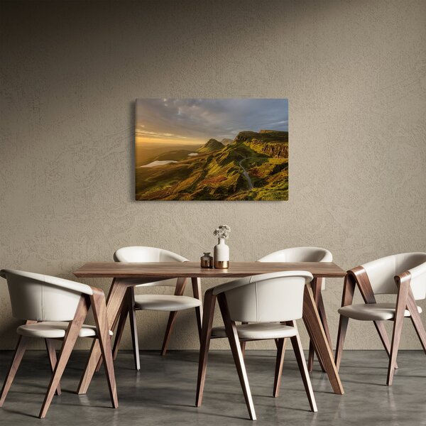 A hegység képe (90x60 cm)