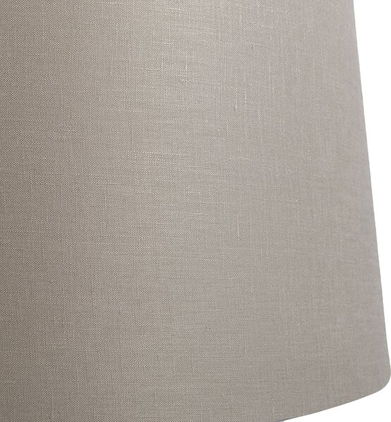 Vászon lámpaernyő taupe 45 cm