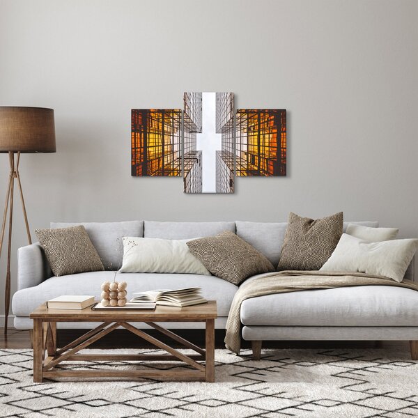 Felhőkarcoló képe (90x60 cm)