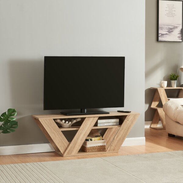 En.casa TV állvány Nome 110x30x40cm tölgyfa hatású