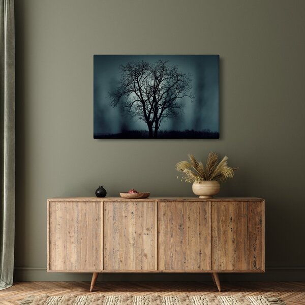 Kép egy fáról napfogyatkozáskor (90x60 cm)