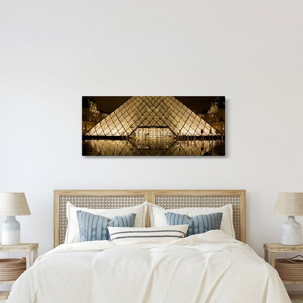 Louvre képe (120x50 cm)