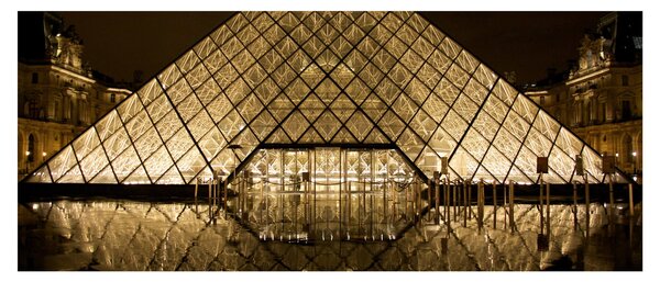Louvre képe (120x50 cm)