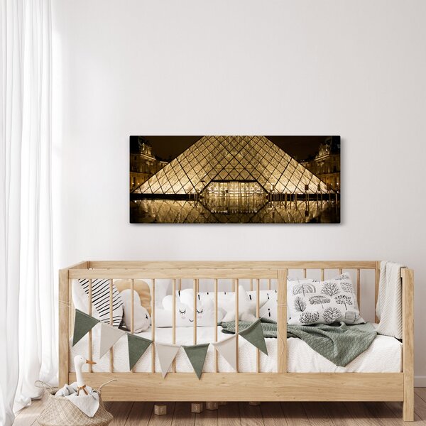 Louvre képe (120x50 cm)