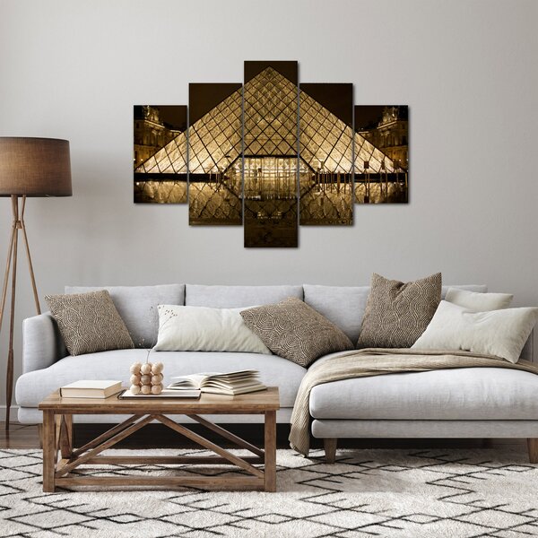 Louvre képe (150x105 cm)