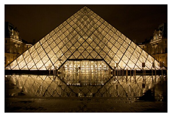 Louvre képe (90x60 cm)