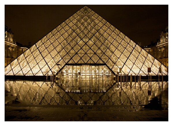 Louvre képe (70x50 cm)