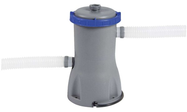 Bestway Sanremo ovális Fémvázas medence vízforgatóval, ChemConnect adagolóval, létrával és medence takaróval 488x305x107cm (FFA687)