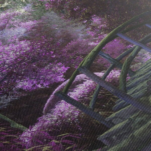 Kép - lila fák (120x50 cm)