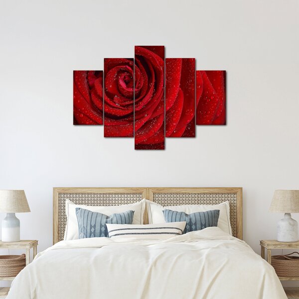 Kép - részlet a rózsáról (150x105 cm)